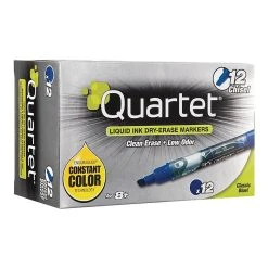Quartet EnduraGlide Dry Erase Markers, Chisel Tip, Blue, 12/Pack (5001-3M) 17 Quartet EnduraGlide Dry Erase Markers, Chisel Tip, Blue, 12/Pack (5001-3M) -Cheap Staples Shop sp40890069 sc7