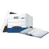 Bankers Box Data-Pak Heavy-Duty Corrugated File Storage Boxes, Lift-Off Lid, Letter Size, White/Blue, 4/Carton (0064802) 2 Bankers Box Data-Pak Heavy-Duty Corrugated File Storage Boxes, Lift-Off Lid, Letter Size, White/Blue, 4/Carton (0064802) -Cheap Staples Shop sp41688131 sc7