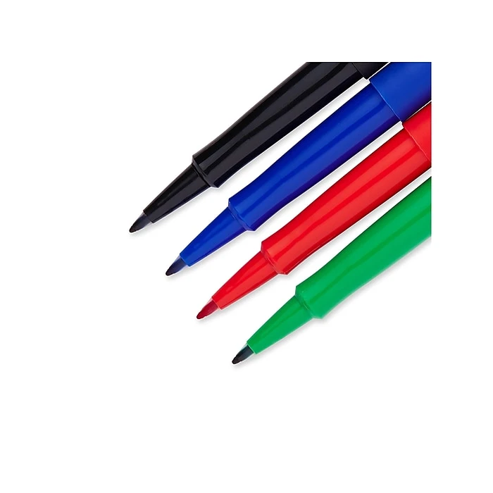 Paper Mate Flair Felt Pen, Medium Point, Assorted Ink, 4/Pack (84044) 5 Paper Mate Flair Felt Pen, Medium Point, Assorted Ink, 4/Pack (84044) - Image 3