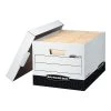 Bankers Box R-Kive® Heavy-Duty FastFold File Storage Boxes, Lift-Off Lid, Letter/Legal Size, White/Black, 12/Carton (00724) 1 Bankers Box R-Kive® Heavy-Duty FastFold File Storage Boxes, Lift-Off Lid, Letter/Legal Size, White/Black, 12/Carton (00724) -Cheap Staples Shop sp42114489 sc7