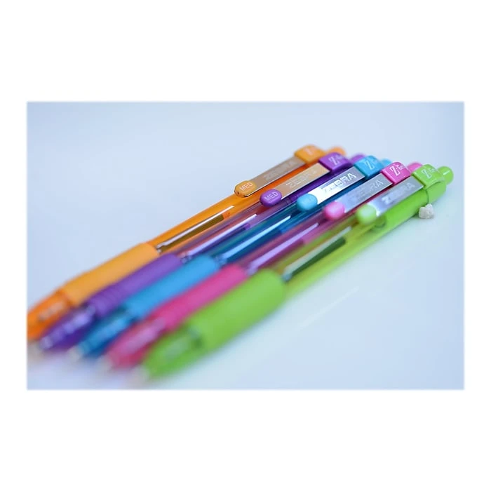 Zebra Z-Grip Retractable Ballpoint Pen, Medium Point, Assorted Ink, 24/Pack (12271) 5 Zebra Z-Grip Retractable Ballpoint Pen, Medium Point, Assorted Ink, 24/Pack (12271) - Image 3