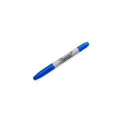 Sharpie Permanent Markers, Twin Tip, Blue, 12/Pack (32003) -Cheap Staples Shop sp43815240 sc7