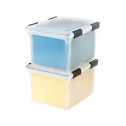 IRIS WeatherPro Plastic File Box, Letter Legal Size, 6/Pack, Clear (110600) -Cheap Staples Shop sp44850559 sc7