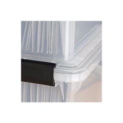 IRIS WeatherPro Plastic File Box, Letter Legal Size, 6/Pack, Clear (110600) -Cheap Staples Shop sp44850562 sc7