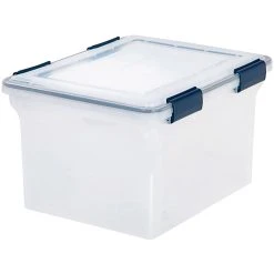 Iris WeatherPro Plastic Box, Letter/Legal Size, Clear (110601)