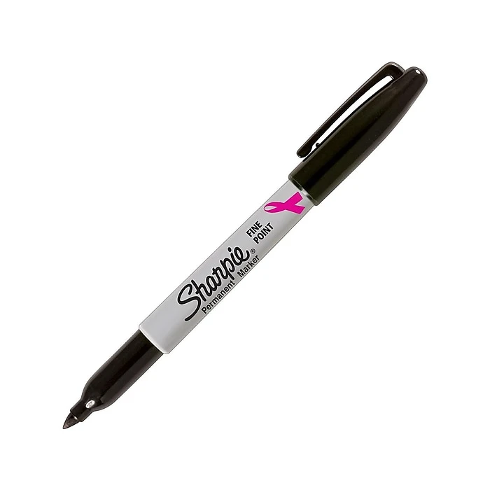 Sharpie Pink Ribbon Permanent Markers, Fine Tip, Black, 36/Pack (1801745) 5 Sharpie Pink Ribbon Permanent Markers, Fine Tip, Black, 36/Pack (1801745) - Image 3