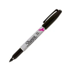 Sharpie Pink Ribbon Permanent Markers, Fine Tip, Black (1801743) 7 Sharpie Pink Ribbon Permanent Markers, Fine Tip, Black (1801743) -Cheap Staples Shop sp46530411 sc7