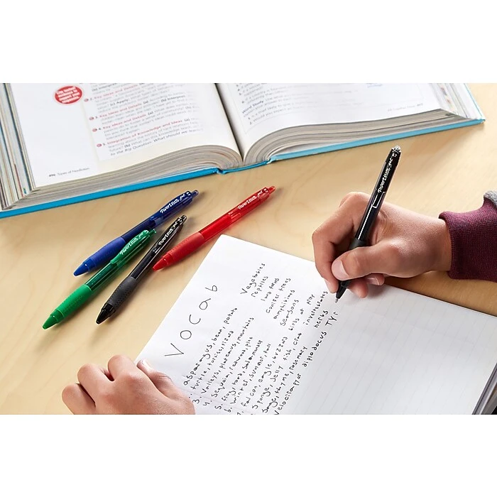 Paper Mate Gel Pen, Micro Point, Black Ink, 36/Pack (2082958) 5 Paper Mate Gel Pen, Micro Point, Black Ink, 36/Pack (2082958) - Image 3