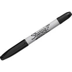 Sharpie Permanent Marker, Twin Tip, Black Ink, 2/Pack (32162) -Cheap Staples Shop sp56293163 sc7