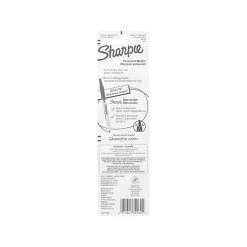 Sharpie Permanent Marker, Twin Tip, Black Ink, 2/Pack (32162) -Cheap Staples Shop sp56293202 sc7