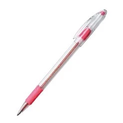 Pentel RSVP Pink Ballpoint Medium Pen, Bundle Of 36 Pens (PENBK91P)