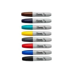 Sharpie Permanent Markers, Chisel Tip, Assorted Fashion Colors, 8/Pack (1927322) -Cheap Staples Shop sp59992501 sc7