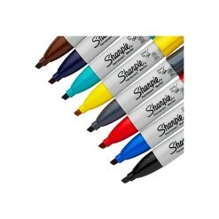 Sharpie Permanent Markers, Chisel Tip, Assorted Fashion Colors, 8/Pack (1927322) -Cheap Staples Shop sp59992502 sc7