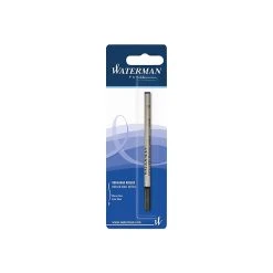 Waterman Paris Rollerball Pen Refill, Fine Tip, Blue Ink (1964018)