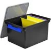 Storex Letter/Legal Portable File Tote Storage Box With Locking Handle, Letter/Legal Size, Black (STX61543U01C) 2 Storex Letter/Legal Portable File Tote Storage Box With Locking Handle, Letter/Legal Size, Black (STX61543U01C) -Cheap Staples Shop sp70795888 sc7