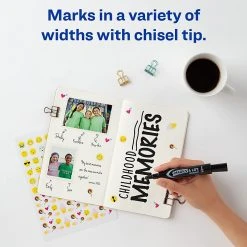 Avery Marks-A-Lot Desk-Style Permanent Markers, Chisel Tip, Assorted, 24/Pack (98187) -Cheap Staples Shop sp71099712 sc7