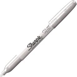 Sharpie Metallic Permanent Marker, Fine Point, Silver, 12/Pack (19365-PK12) -Cheap Staples Shop sp89168426 sc7