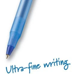 BIC Round Stic Xtra-Life Ballpoint Pen, Medium Point, 1.0mm, Blue Ink, 60/Pack (GSM609BE) -Cheap Staples Shop sp89168659 sc7