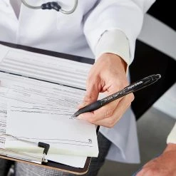 Paper Mate Profile Retractable Gel Pens, Fine Point, Blue, 12/pack (2102130) -Cheap Staples Shop sp93779943 sc7 1